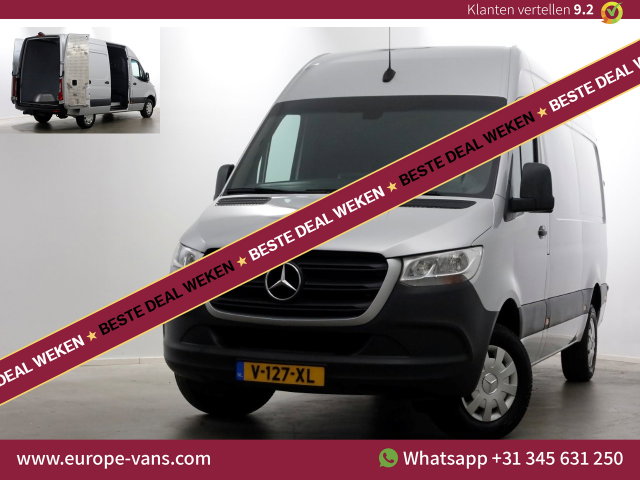 Mercedes-Benz Sprinter - 314 CDI 143pk E6 RWD 7G Automaat L2H2 Airco/Camera Trekhaak 3500kg 06-2019