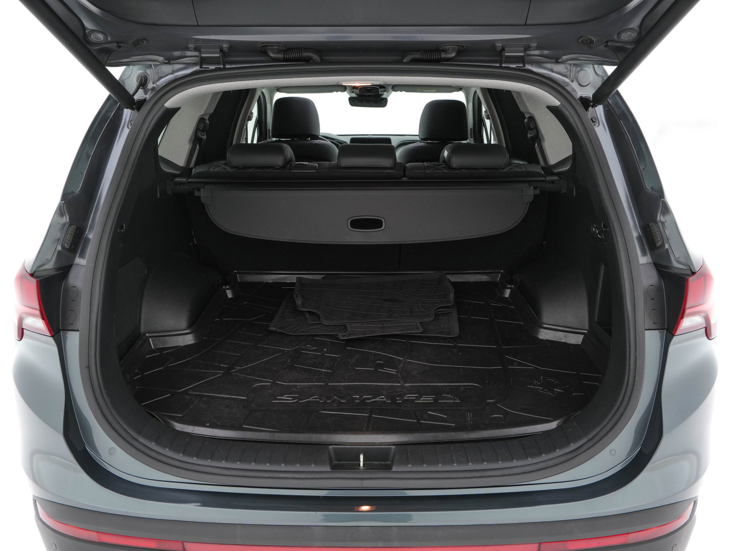 Hyundai Santa Fe 1.6 T-GDI HEV Premium Sky (Face-lift) (INCL-BTW) *PANO | LEATHER | FULL-LED | ADAPTIVE-CRUISE | BLINDSPOT | MEMORY-PACK | DIGI-COCKPIT | SHIFTPADDLES | PRIVACYGLASS | NAVI-FULLMAP | HEAD-UP |19''ALU*