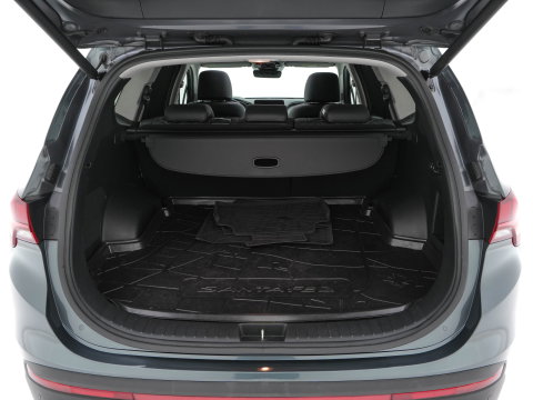 Hyundai Santa Fe 1.6 T-GDI HEV Premium Sky (Face-lift) (INCL-BTW) *PANO | LEATHER | FULL-LED | ADAPTIVE-CRUISE | BLINDSPOT | MEMORY-PACK | DIGI-COCKPIT | SHIFTPADDLES | PRIVACYGLASS | NAVI-FULLMAP | HEAD-UP |19''ALU*