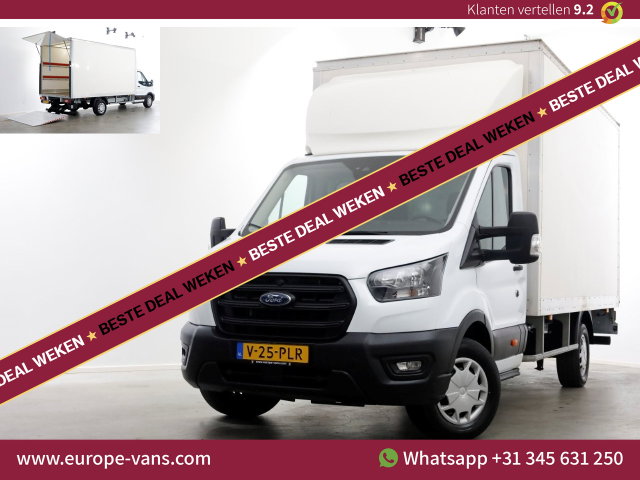 Ford Transit - 350 2.0 TDCI 130pk Trend Bakwagen met laadklep 1.005kg laadvermogen 11-2023