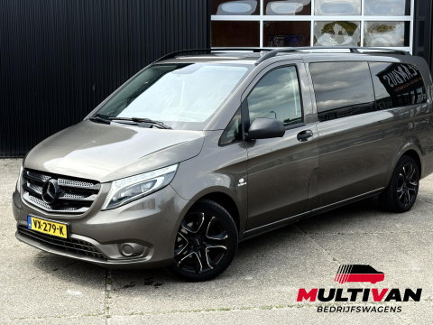 Mercedes-Benz Vito 114 CDI Extra Lang DC XXL L3 | MARGE | LEDER | LED | CRUISE | NETTE BUS