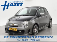 Fiat 500C - ABARTH 1.4 T-JET 135 PK TWO-TONE + ZWART LEDER | DUBBELE SPORTUITLAAT | SPORTSTOELEN