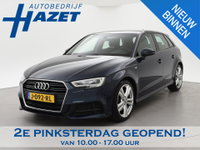 Audi A3 - Sportback 40 TFSI 190 PK S-TONIC AUT. DESIGN PRO LINE *COSMOSBLAUW METALLIC* + CARPLAY | STOEL/STUURVERW. | 18 INCH