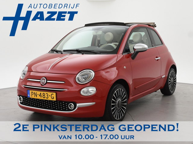 Fiat 500C - 1.2 4-CIL LOUNGE + NAVIGATIE | 16 INCH | AIRCO | BLUETOOTH AUDIO