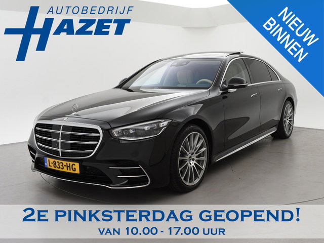 Mercedes-Benz S-Klasse - 350d LANG AMG-LINE 286 PK + BUSINESS CLASS PAKKET | MASSAGE V+A | 3D DISPLAY | BURMESTER | SOFT-CLOSE | PANORAMA | LASER LIGHT
