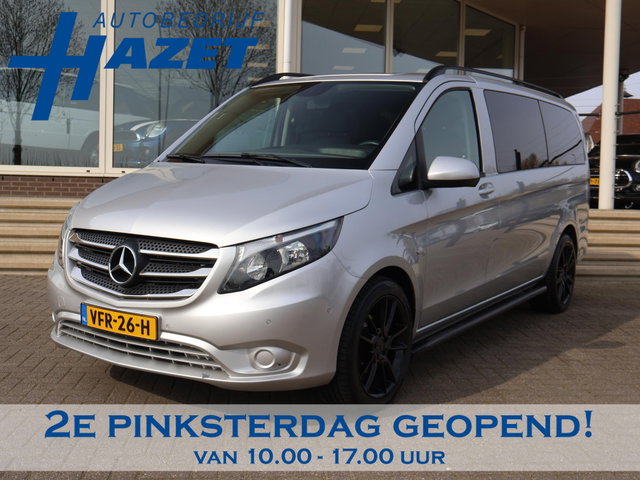 Mercedes-Benz Vito - 114 CDI 136 PK AUT. LANG DUBBEL CABINE + LEDER | 19 INCH LMV | TREKHAAK | NAVIGATIE