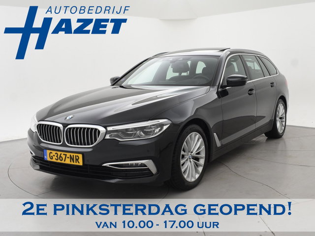 BMW 5 Serie - Touring 520i HE LUXURY + PANORAMA | HEAD-UP | LIVE COCKPIT | 1e EIGENAAR | SFEERVERLICHTING | LEDER
