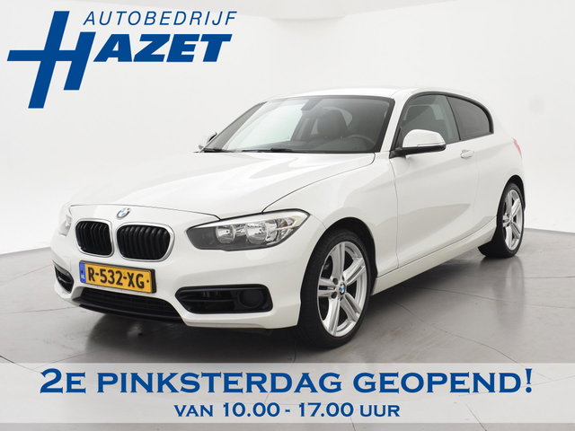 BMW 1 Serie - 118i 3-DEURS + LEDER | SPORTSTOELEN | STOELVERW. | 18 INCH
