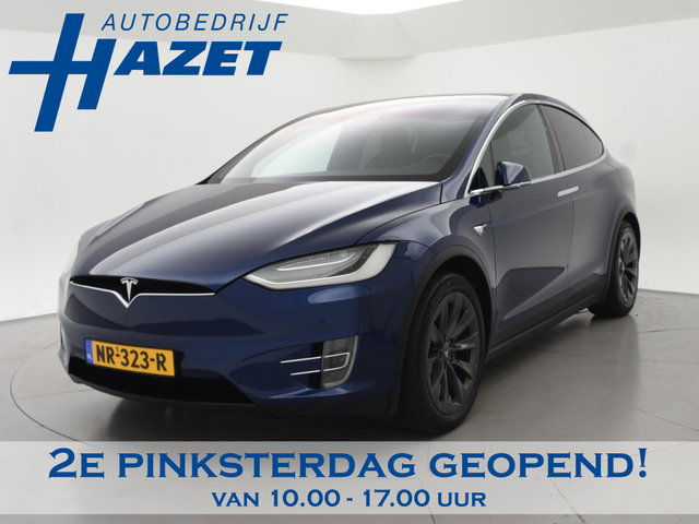 Tesla Model X - 75D + TREKHAAK 2250 KG | LEDER | PANORAMA | LUCHTVERING | 20 INCH