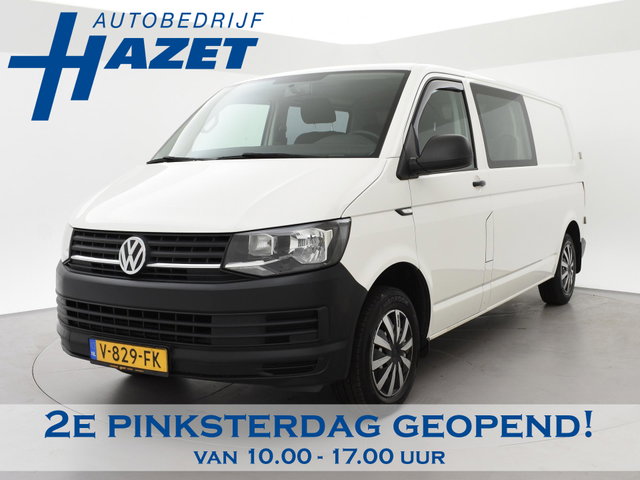 Volkswagen Transporter - 2.0 TDI L2H1 5-PERS DUBBEL CABINE EURO 6 | APPLE CARPLAY | TREKHAAK 2200 KG | CAMERA