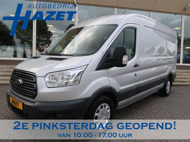 Ford Transit - 350 2.0 TDCI 170 PK AUT. L2H2 EURO 6 + TREKHAAK | APPLE CARPLAY | NAVIGATIE