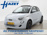 Fiat 500C - 42 kWh Aut. *SOH 97%* *CELESTIAL BLUE* + STOELVERW. | CAMERA | 17 INCH | APPLE CARPLAY