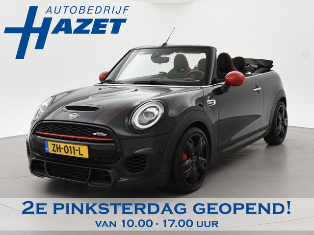 MINI Cooper Cabrio - Mini 2.0 JCW JOHN WORKS 231 PK REBEL GREEN | JCW STOELEN | ADAPTIVE CRUISE | ORIG. NL