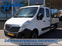 Opel Movano - 2.3 CDTI BITURBO 145 PK HIAB 017T LAADKRAAN OPEN LAADBAK PICK-UP