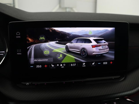 Škoda Octavia 1.4 TSI RS iV PHEV Business | Stoelverwarming | Matrix LED | Carplay | Sportstoelen | Keyless | Virtual Cockpit | Parkeerhulp | Sfeerverlichting | Side Assist | Cruise control | Plug In