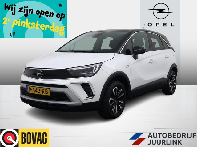 Opel Crossland - 1.2 Turbo 110pk Elegance Nav/Led/Camera/Agr/ H.Leder/El.Pakket/4Seizoenenbanden