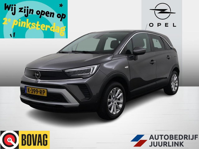 Opel Crossland - 1.2 Turbo 110pk Elegance Nav/Trekhaak/Agr/Camera /Led/Ecc/H.Leder/