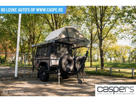 Land Rover Defender Camper Aanhangwagen- vakantie