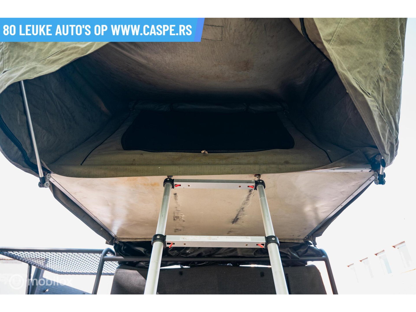 Land Rover Defender Camper Aanhangwagen- vakantie