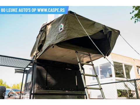 Land Rover Defender Camper Aanhangwagen- vakantie