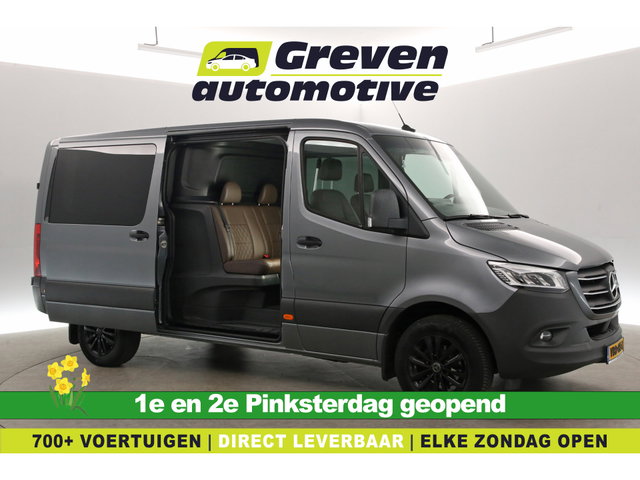 Mercedes-Benz Sprinter - 319 3.0 V6 CDI 191PK L2H1 | Dubbele Cabine | Automaat | Airco | Camera | Adap. Cruise | Trekhaak | Carplay