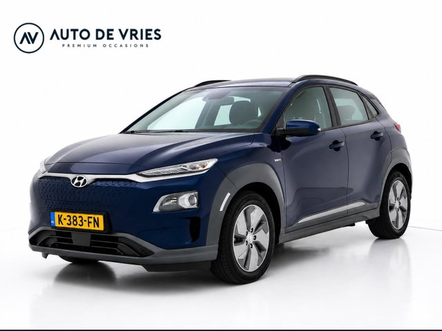 Hyundai Kona - EV Comfort 64 kWh 3-Fase | SOH 100% | Navigatie | Camera | Krell audio | Warmtepomp