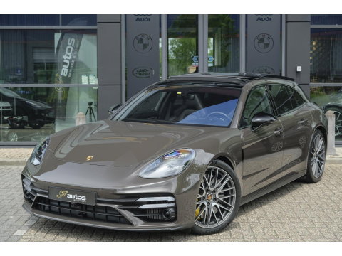 Porsche Panamera Sport Turismo 4.0 V8 Turbo S 700pk E-Hybrid Panoramadak Keramisch Luchtvering 4-wielsturing NLauto 1e eigenaar!