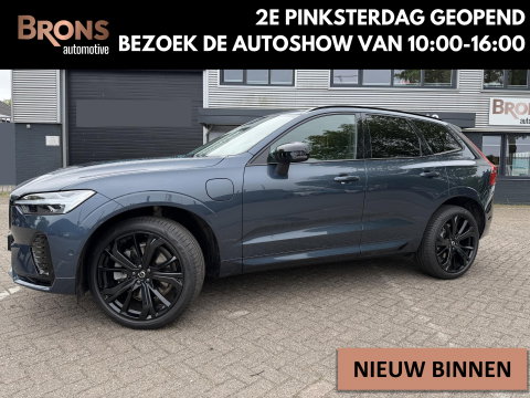 Volvo XC60 2.0 T8 Plug-in hybrid AWD Ultra Dark Facelift model l 21 inc l 360 l stoel verwarming l 455pk