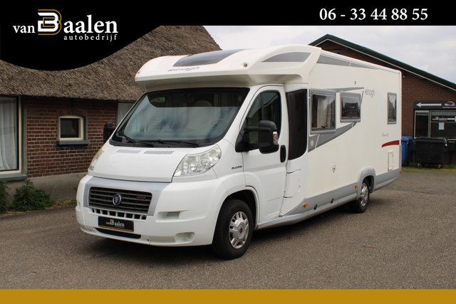 Elnagh PRINCE 590 L - FRANS BED OVEN KOELVRIES  82000KM!!! 4 ZITPLAATSEN LUIFEL!!