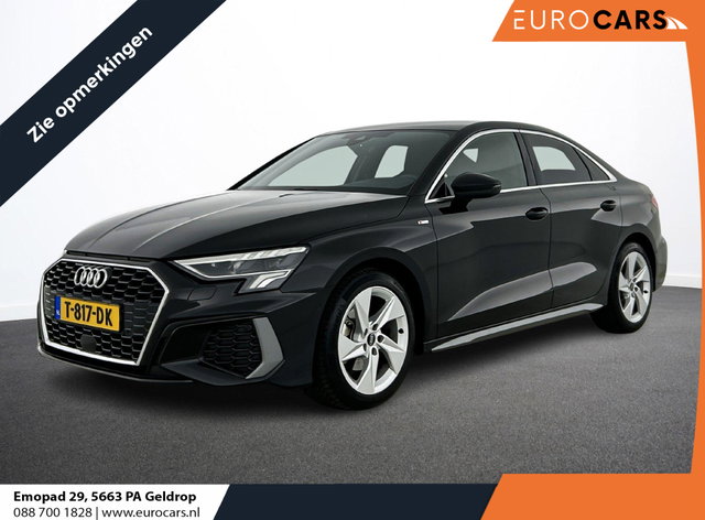 Audi A3 - Limousine 30 TFSI S edition | DEMO ! | Navigatie Apple Carplay/Android Auto Parkeersensoren Adaptive Cruise Control Virtual Cockpit Climate Control Getinte ramen Lichtmetalen velgen
