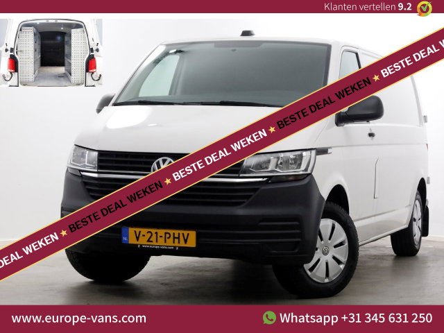 Volkswagen Transporter - T6.1 2.0 TDI 110pk Lang Airco/Navi/Inrichting 09-2020