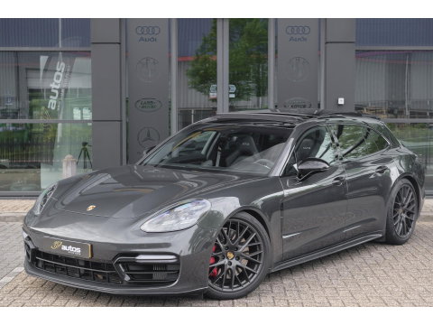 Porsche Panamera Sport Turismo GTS 4.0 V8 460PK SportDesign Pano Sport Chrono Carbon Alcantara 18-weg Sportstoelen Sportuitlaat Luchtvering