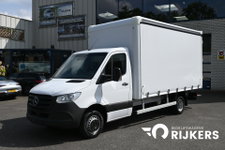 Mercedes-Benz Sprinter - 514 CDI L3 NIEUWE schuifzeilen bak Huifzeil MBUX met Apple Carplay/Android Auto