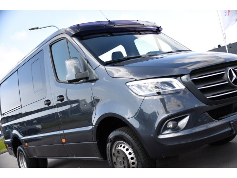Mercedes-Benz Sprinter 519 V6 3.0 CDI L2H1 DC PB Edition N1, Cruise, Camera, Carplay, LED, 2 x Schuifdeur, 3500kg trekhaak, 10,5'' Mbux, Leder,