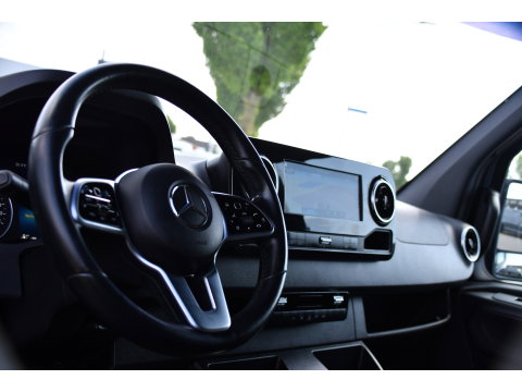 Mercedes-Benz Sprinter 519 V6 3.0 CDI L2H1 DC PB Edition N1, Cruise, Camera, Carplay, LED, 2 x Schuifdeur, 3500kg trekhaak, 10,5'' Mbux, Leder,