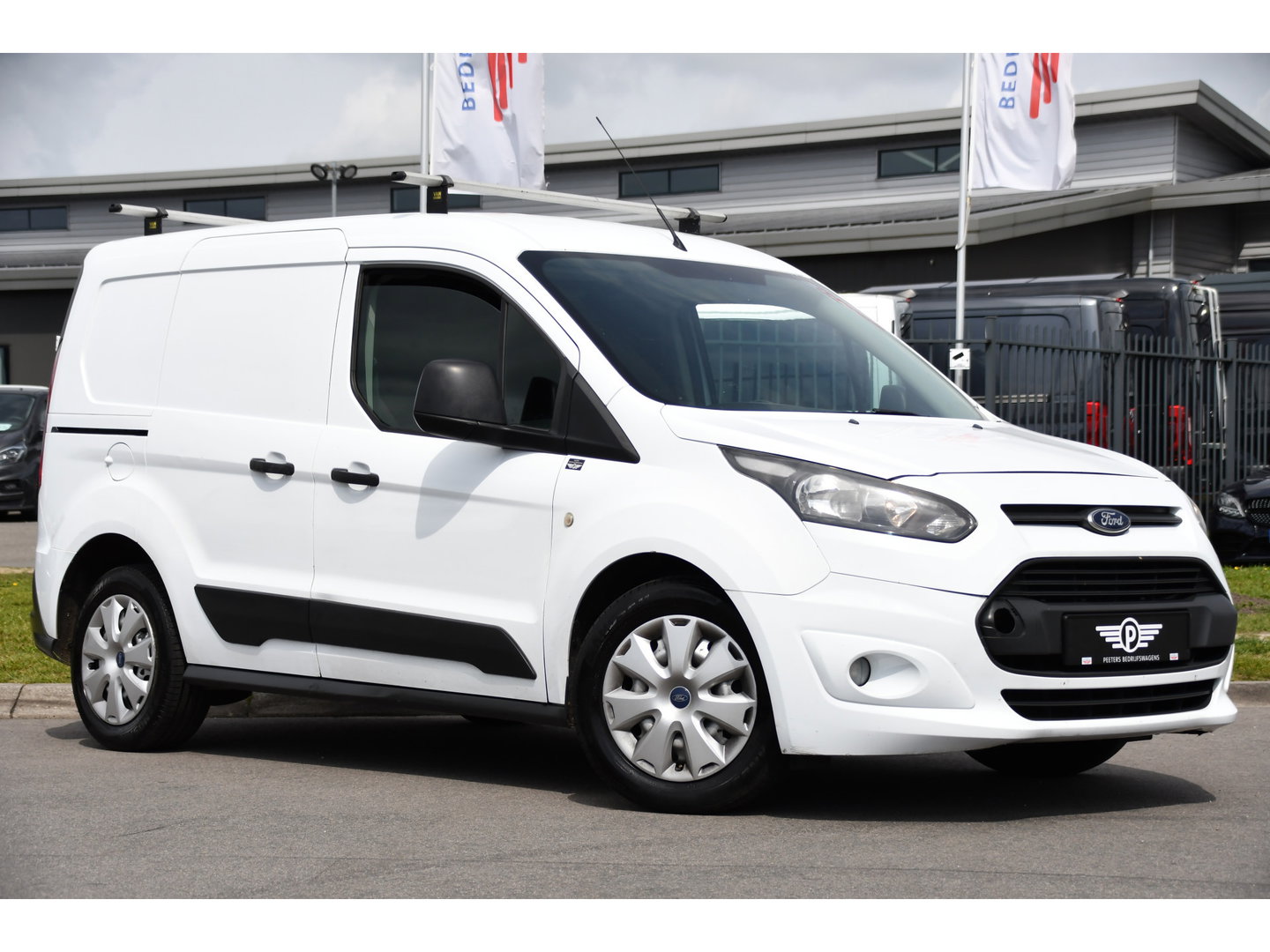 Ford Transit Connect 1.6 TDCI L1 Edition Cruise, Airco, Trekhaak, 95pk, Radio, Voorruitverwarming, Uniek!