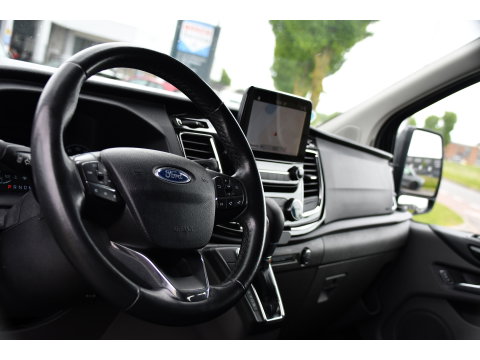 Ford Transit Custom 300 2.0 TDCI L2H1 Limited DC PB Edition Cruise, Camera, Carplay, LED, 2 x Schuifdeur, Stoelverwarming, 170pk, Trekhaak, NAVI, Uniek!
