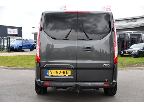 Ford Transit Custom 300 2.0 TDCI L2H1 Limited DC PB Edition Cruise, Camera, Carplay, LED, 2 x Schuifdeur, Stoelverwarming, 170pk, Trekhaak, NAVI, Uniek!