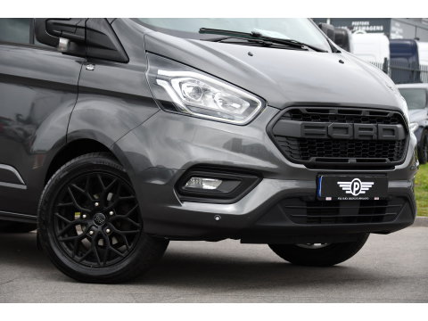 Ford Transit Custom 300 2.0 TDCI L2H1 Limited DC PB Edition Cruise, Camera, Carplay, LED, 2 x Schuifdeur, Stoelverwarming, 170pk, Trekhaak, NAVI, Uniek!