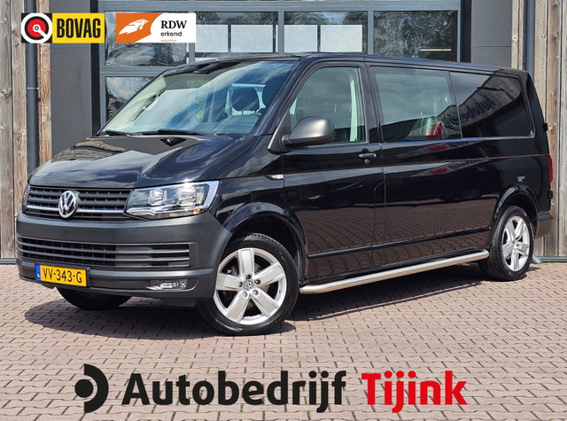 Volkswagen Transporter - 2.0 TDI L2H1 DC Comfortline DSG | 6-persoons | Trekhaak | Marge | Leder | Sidebars | LMV |