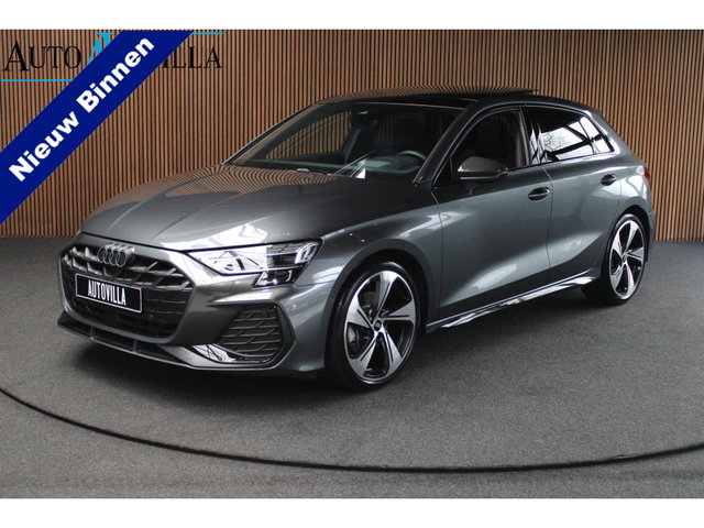 Audi A3 - Sportback 35 TFSI 3X S-line Panodak ACC HUD 360 Leer Sonos PDC Carbon Elektr. achterklep LM velgen Climate (3-zone)