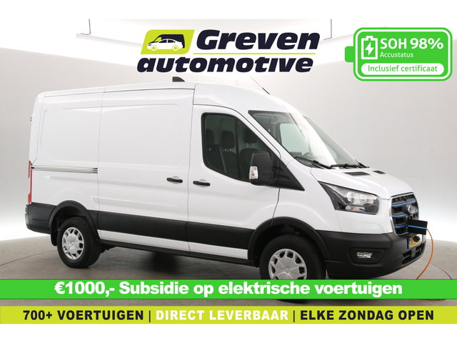 Ford E-Transit - L2H2 Trend 68 kWh | Snelladen | SOH 98% | Airco | Camera | 3 Zits | Cruise | Carplay | Navi
