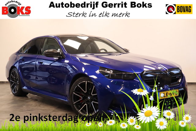 BMW M5 - 5-serie Carbon Pack Co-Pilot Live Cockpit  Professional 1st eigenaar NAP !! 2e Pinksterdag geopend van 12:00 tot 17:00u !!