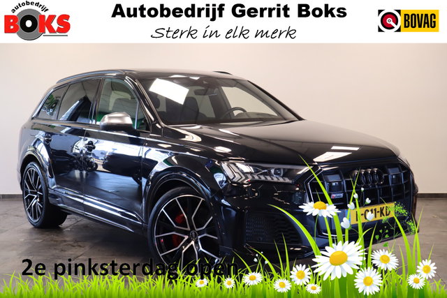 Audi Q7 - 4.0 TFSI SQ7 quattro ACC B&O Trekhaak 507PK Luchtvering 4 wiel besturing !! 2e Pinksterdag geopend van 12:00 tot 17:00u !!