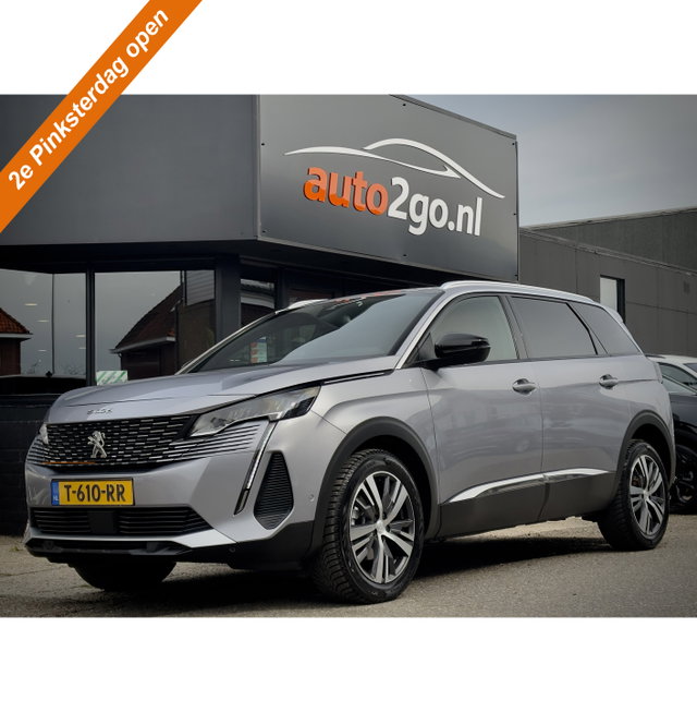 Peugeot 5008 - 1.2 AUT8 ALLURE-PACK 7PERS DESIGNO-LEDER NAVI CAMERA DIGI-DASH APPLE-CARPLAY LED LMV PDC