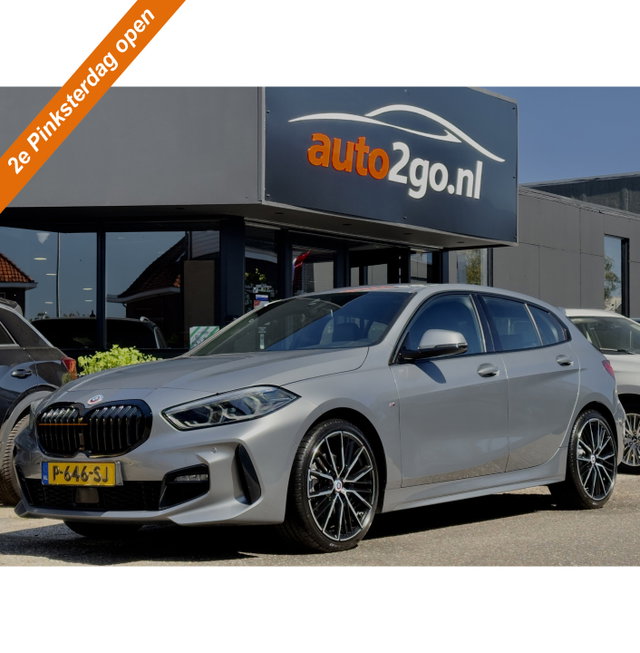 BMW 1 Serie - 118i AUT7 M-SPORT EXECUTIVE LEDER NAVI CAMERA DIGI-DASH APLLE-CARPLAY LED LMV PDC