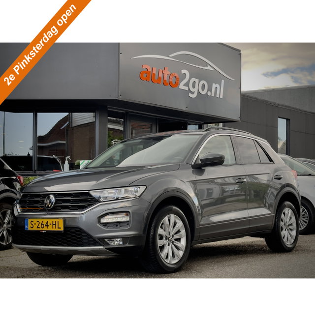 Volkswagen T-Roc - 1.5 TSI AUT7 SPORT NAVI AIRCO APPLE-CARTPLAY LED LMV PDC