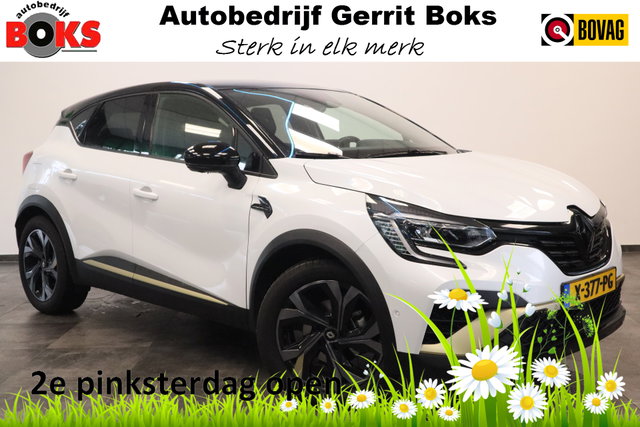 Renault Captur - 1.6 E-Tech full hybrid 145 E-Tech engineered ACC PDC Navi Stoelverwarming 360 Camera NAP! !! 2e Pinksterdag geopend van 12:00 tot 17:00u !!