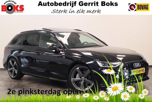Audi A4 - Avant 40 TFSI S edition Leder Panoramadak Full-led !! 2e Pinksterdag geopend van 12:00 tot 17:00u !!