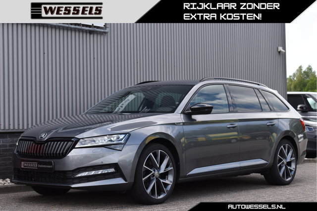Škoda Superb - Combi 1.4 TSI iV Sportline Business Elek. trekhaak, Adaptive cruise, Memory stoel, Crystal Lighting